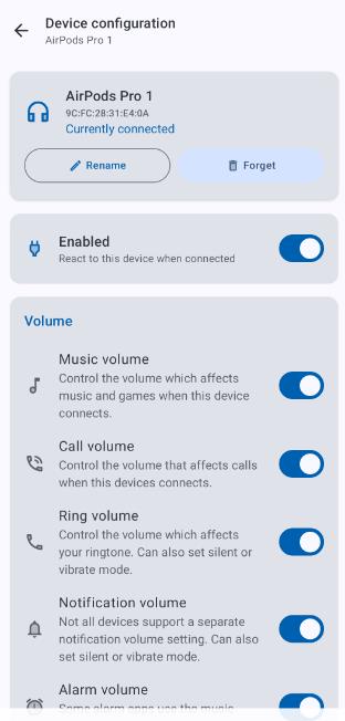BluetoothVolumeManager蓝牙音量控制高级版